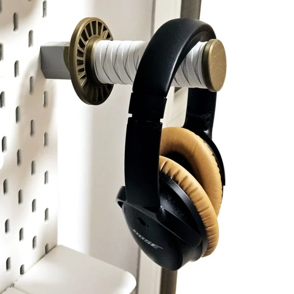 Katana Themed Wall Mount Headphone Holder – 3D Printed Samurai Sword Headset Stand