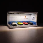 Porsche Diorama Car Garage – Premium Display Setup for Diecast With Tri-Color Lighting - Image 2