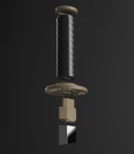 Katana Themed Wall Mount Headphone Holder – 3D Printed Samurai Sword Headset Stand - Image 4