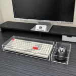 Premium Acrylic Keyboard Dust Cover – 100% Transparent | Custom Name Available - Image 2