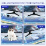 Premium Acrylic Keyboard Dust Cover – 100% Transparent | Custom Name Available - Image 6