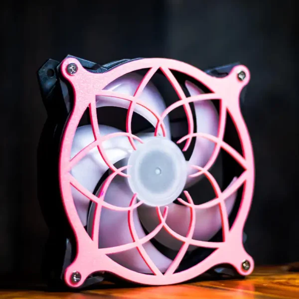 Sakura Flower 120mm 140mm  Fan Cover for Gaming Computer, Sakura Cherry Blossom Fan Shroud, PC Fan Grill Accessory Decor