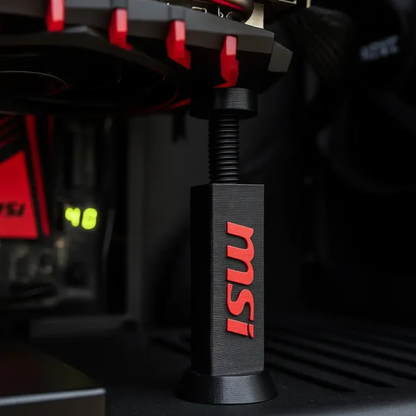 MSI Theme GPU Anti-Sag Support Bracket (70mm to 125mm Adjustable GPU Holder)